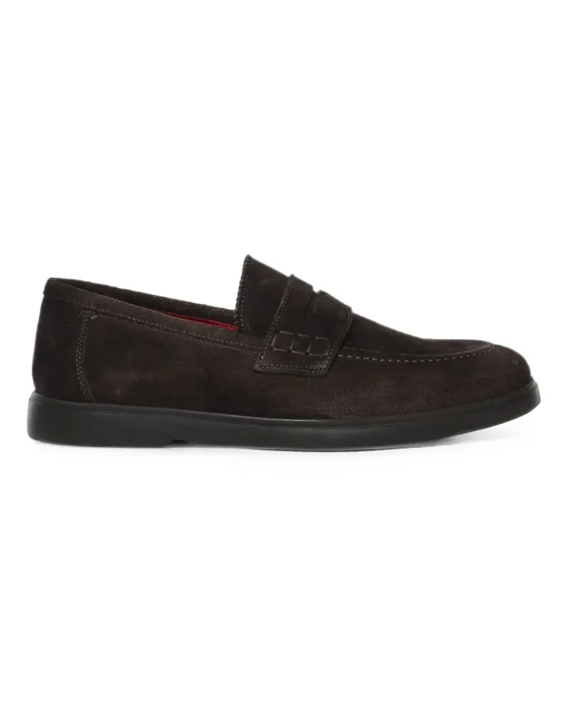 Giuliano Galiano Madrid penny loafers - Braun Braun