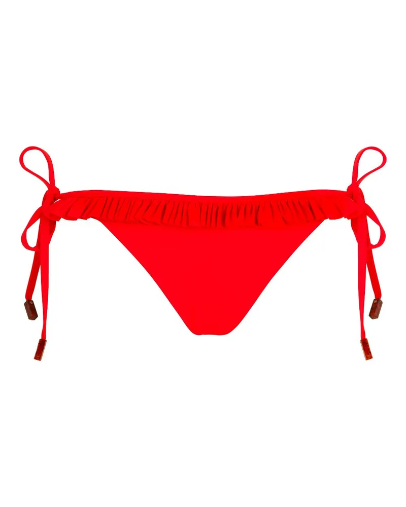 Vilebrequin Bikinihöschen mit Rüschen - Rot Rot