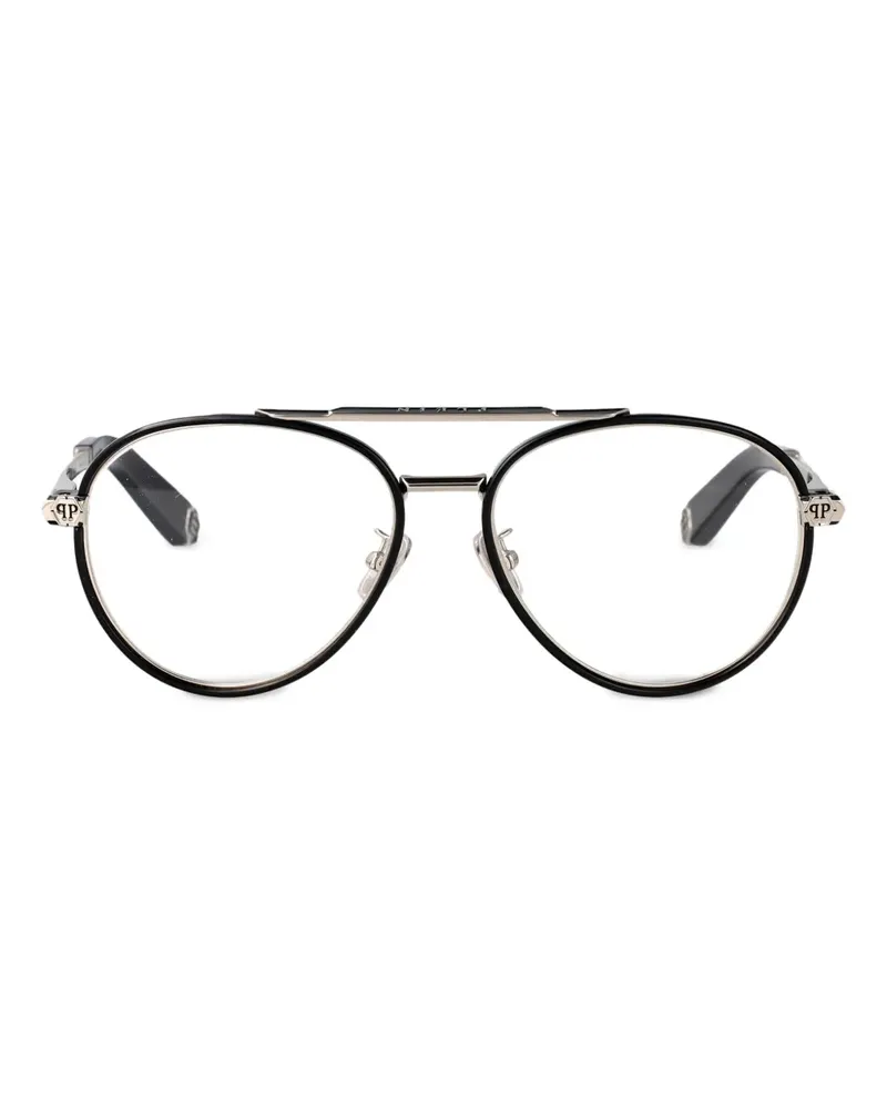 Philipp Plein VPP137M0Z42 SILVER BLACK - Schwarz Schwarz