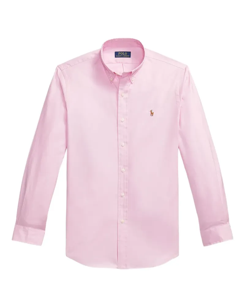 Ralph Lauren Hemd mit Logo-Stickerei - Rosa Rosa