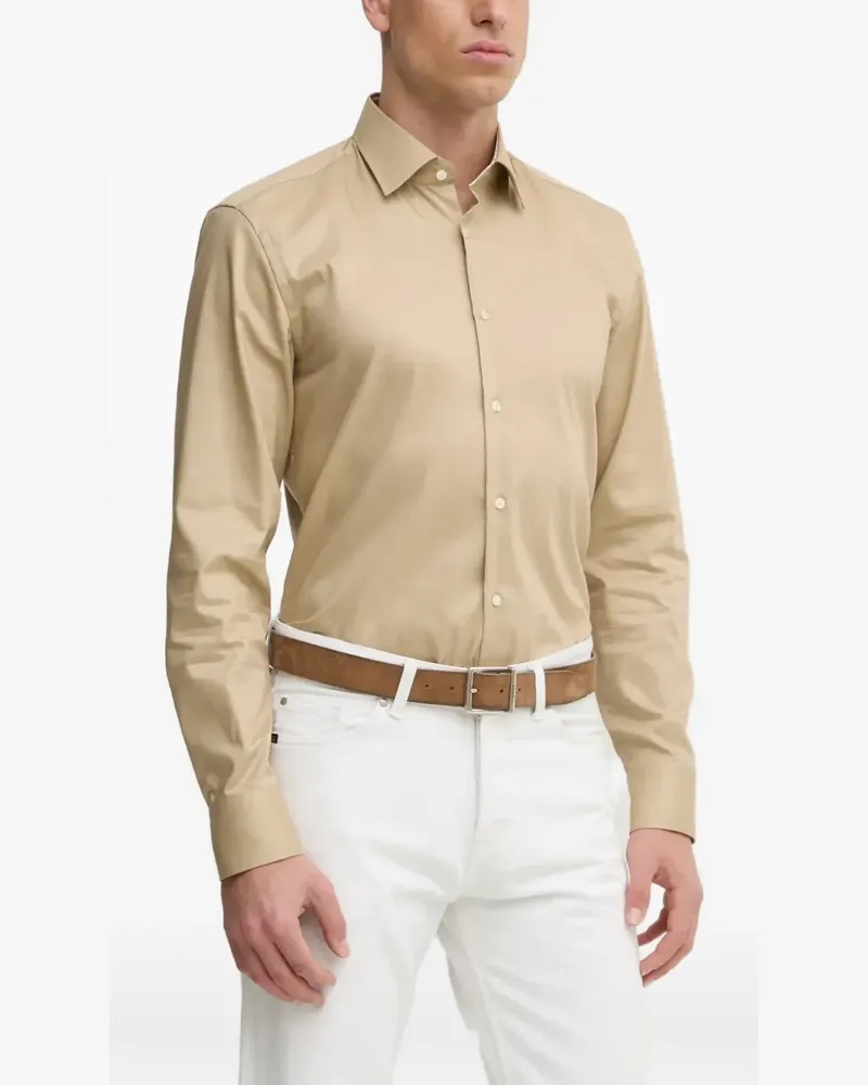 HUGO BOSS Klassisches Hemd - Nude Nude