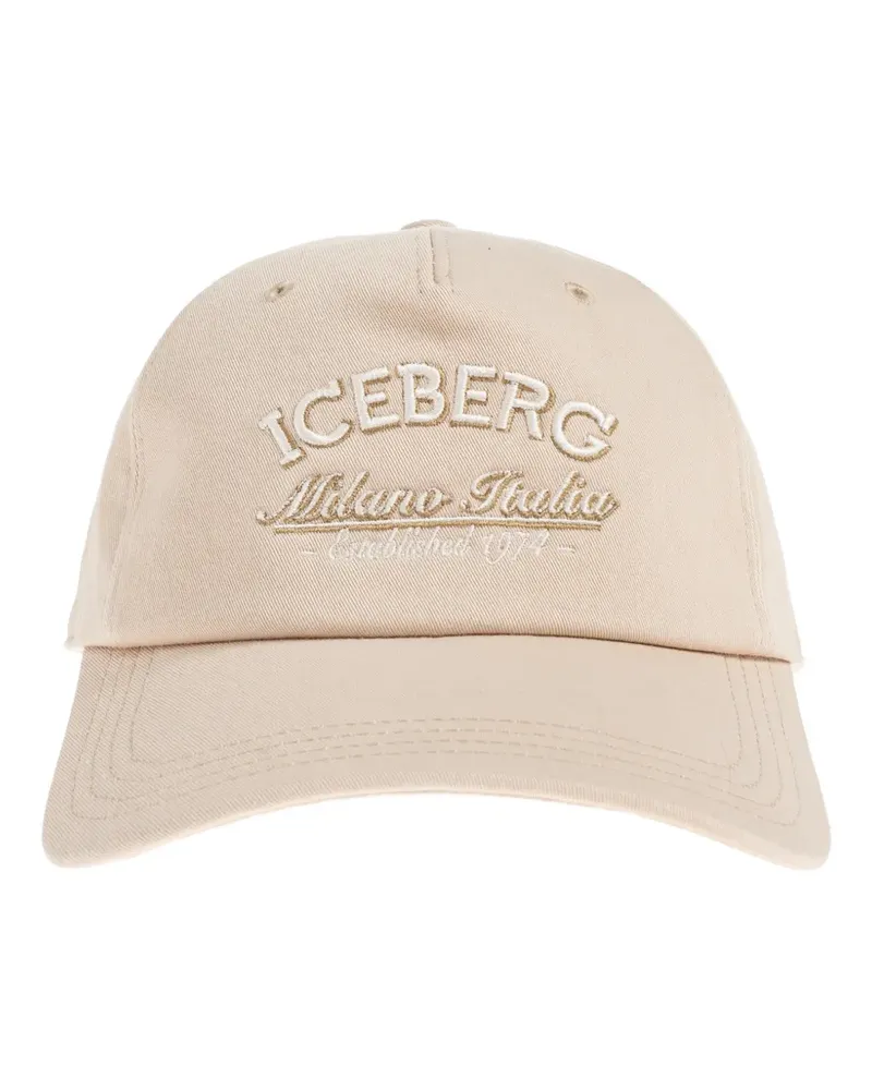 Iceberg embroidered baseball cap - Nude Nude