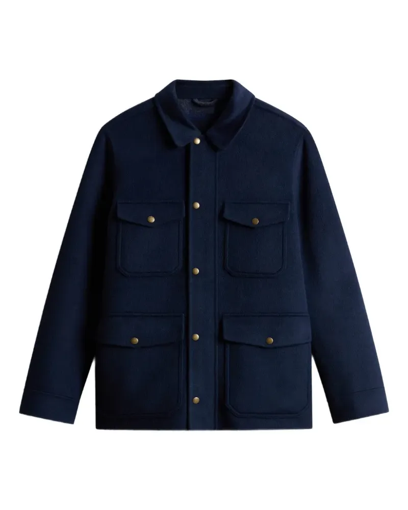 Woolrich Jacke mit Reißverschluss - Blau Blau