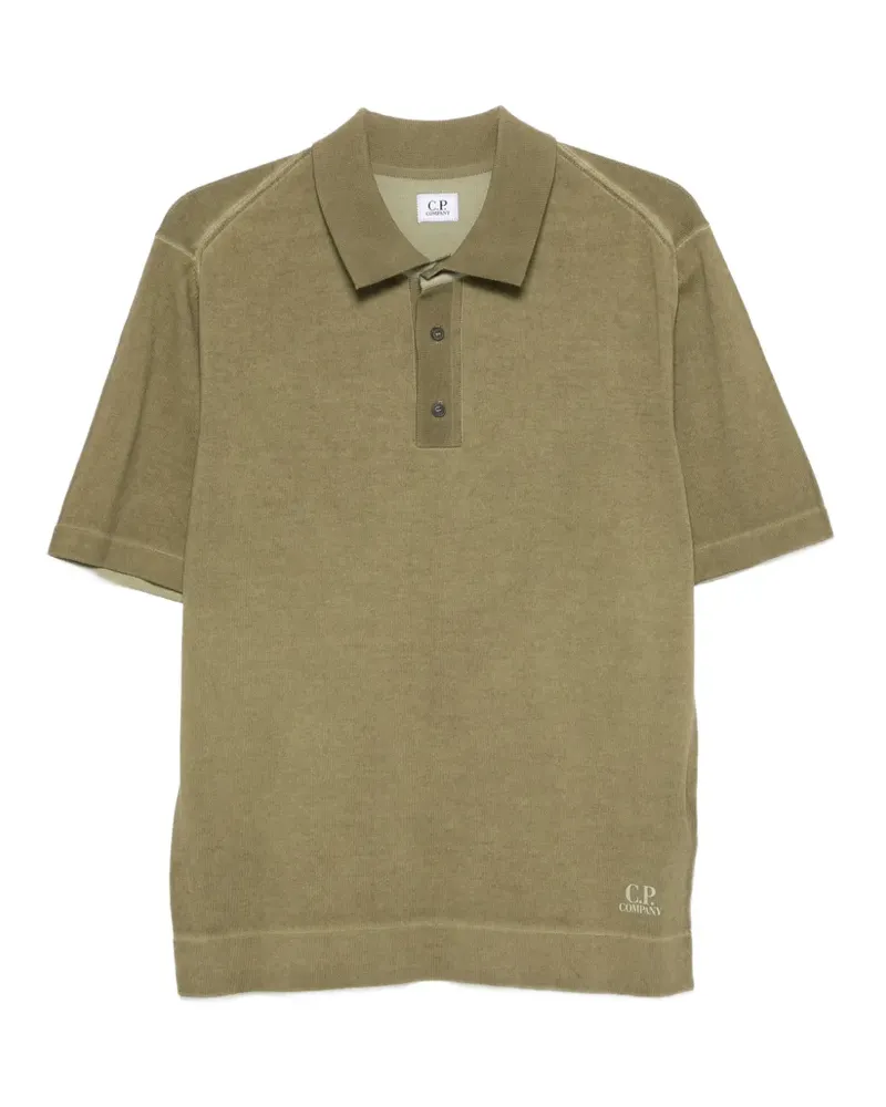 C.P. Company buttoned polo shirt - Grün Grün