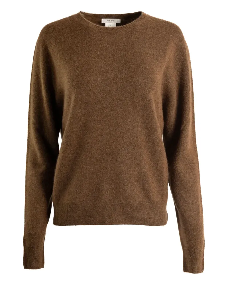 The Row Lorynna round-neck cashmere sweater - Braun Braun