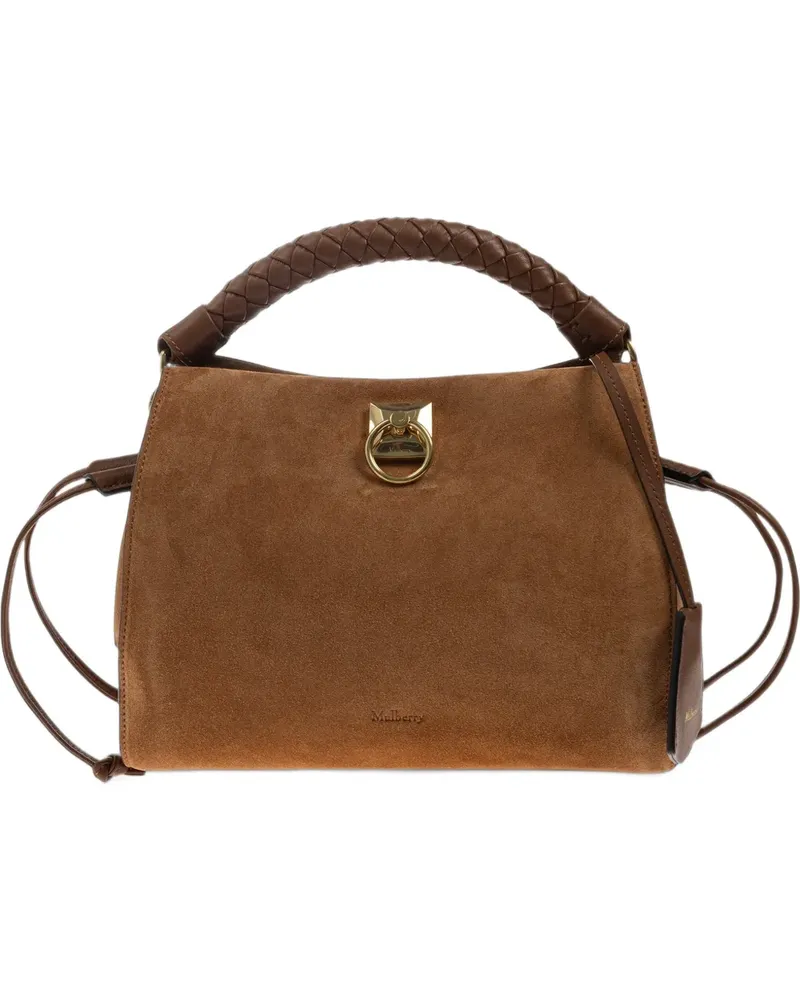 Mulberry small Iris braided-handle tote bag - Braun Braun