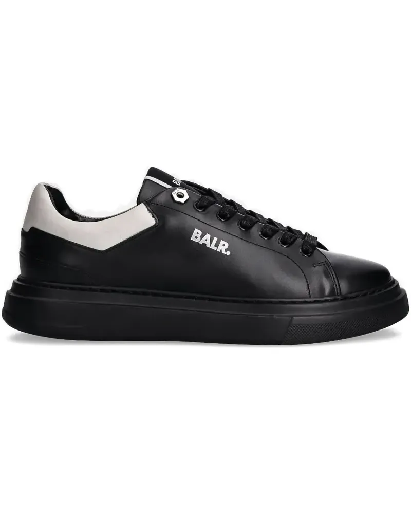 BALR. Sneakers mit Kontrasteinsätzen - Schwarz Schwarz