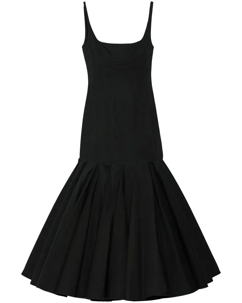 Jacquemus La Robe Agave Midikleid - Schwarz Schwarz