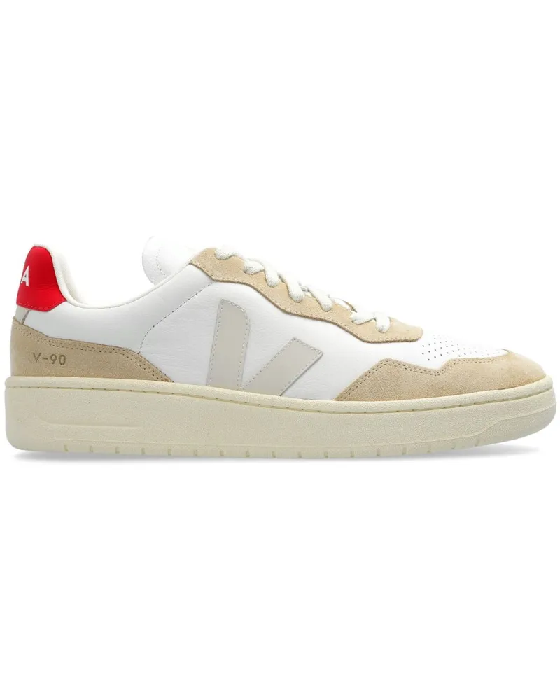 VEJA V-90 Sneakers - Weiß Weiß