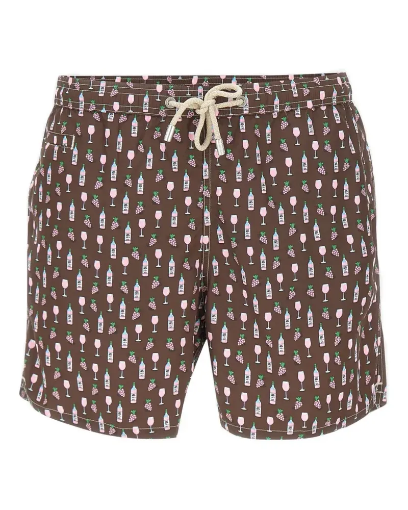 MC2 Saint Barth Lighting Micro Fantasy swim shorts - Braun Braun