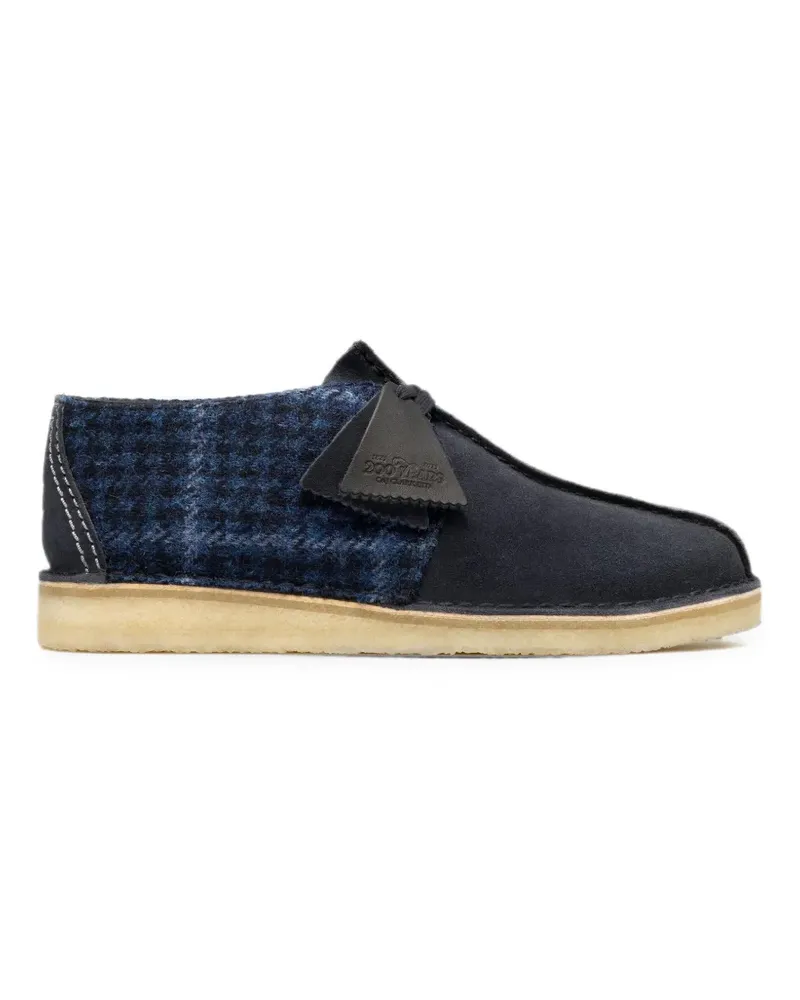Clarks Desert Trek Sneakers aus Tweed - Blau Blau