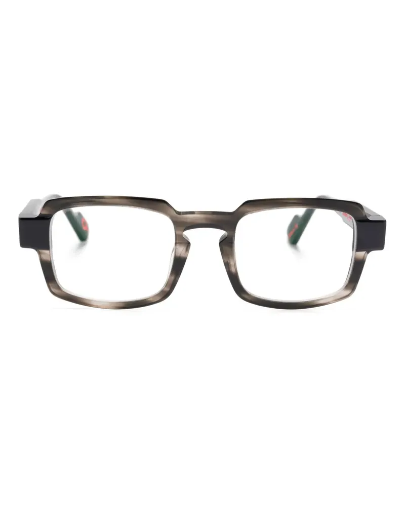 Etnia Barcelona Brille mit eckigem Gestell - Grau Grau