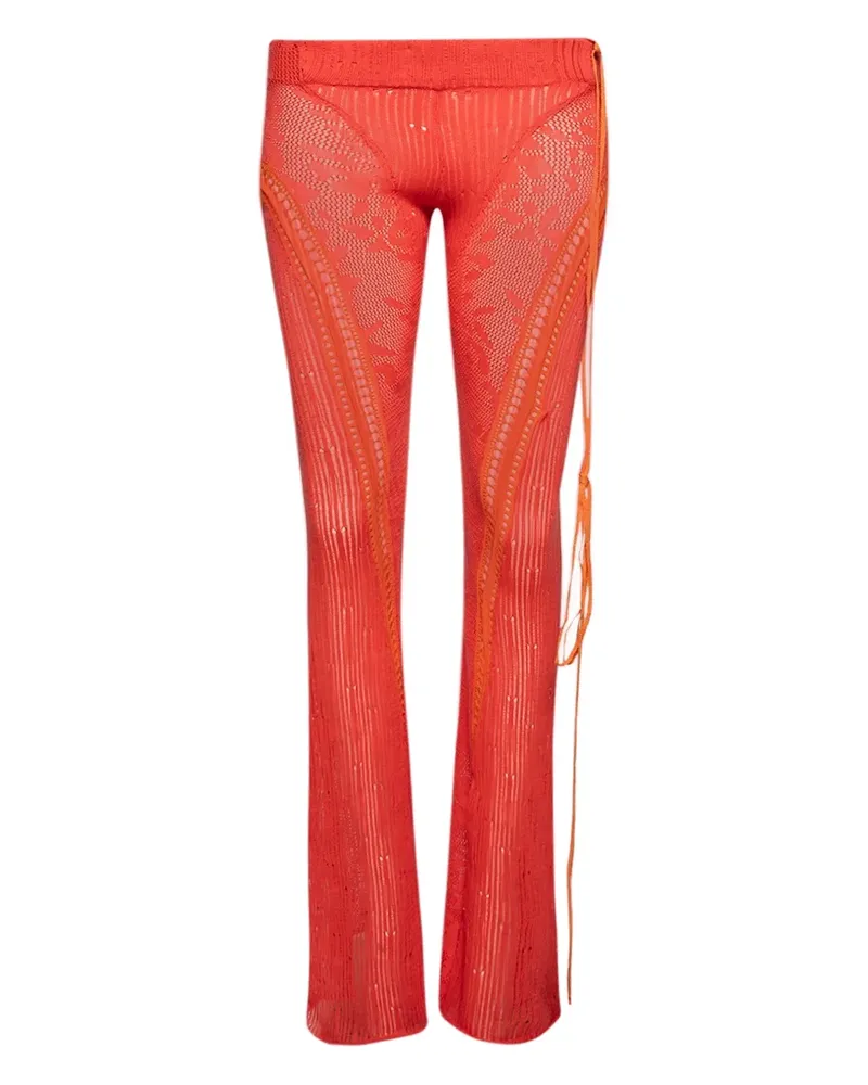 Roberta Einer Disco Hose - Rot Rot
