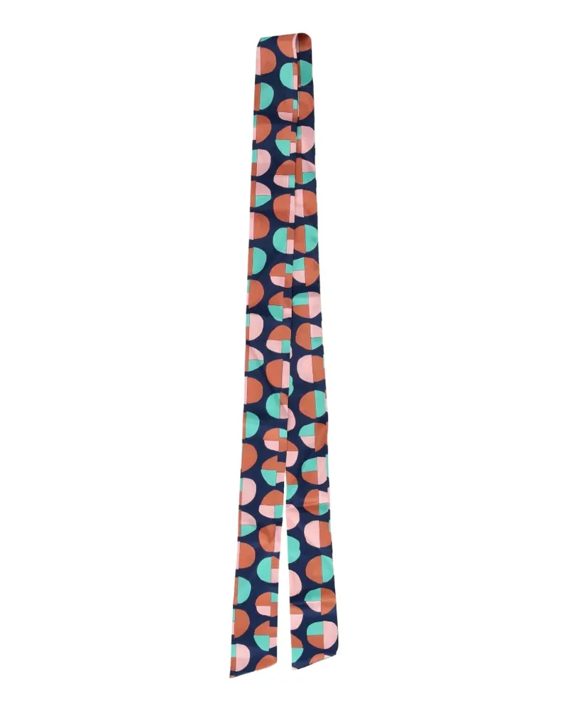 Laura Urbinati Gürtel mit geometrischem Print - Blau Blau