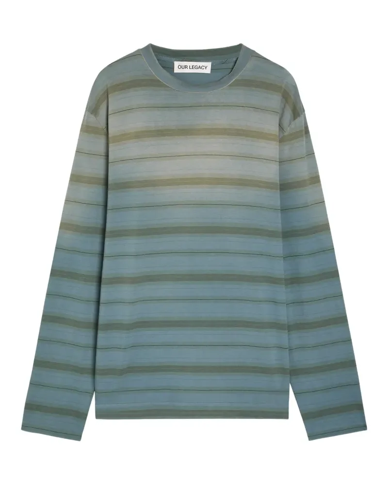 Our Legacy Box long-sleeve T-shirt - Blau Blau