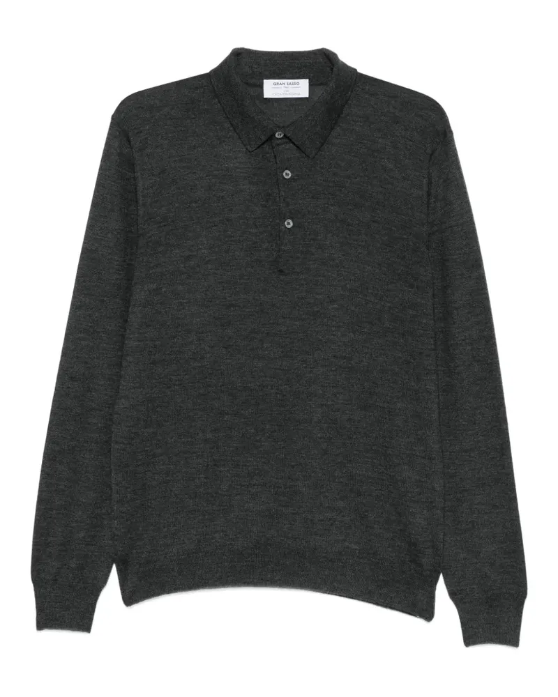 Gran Sasso Pullover mit Knöpfen - Grau Grau