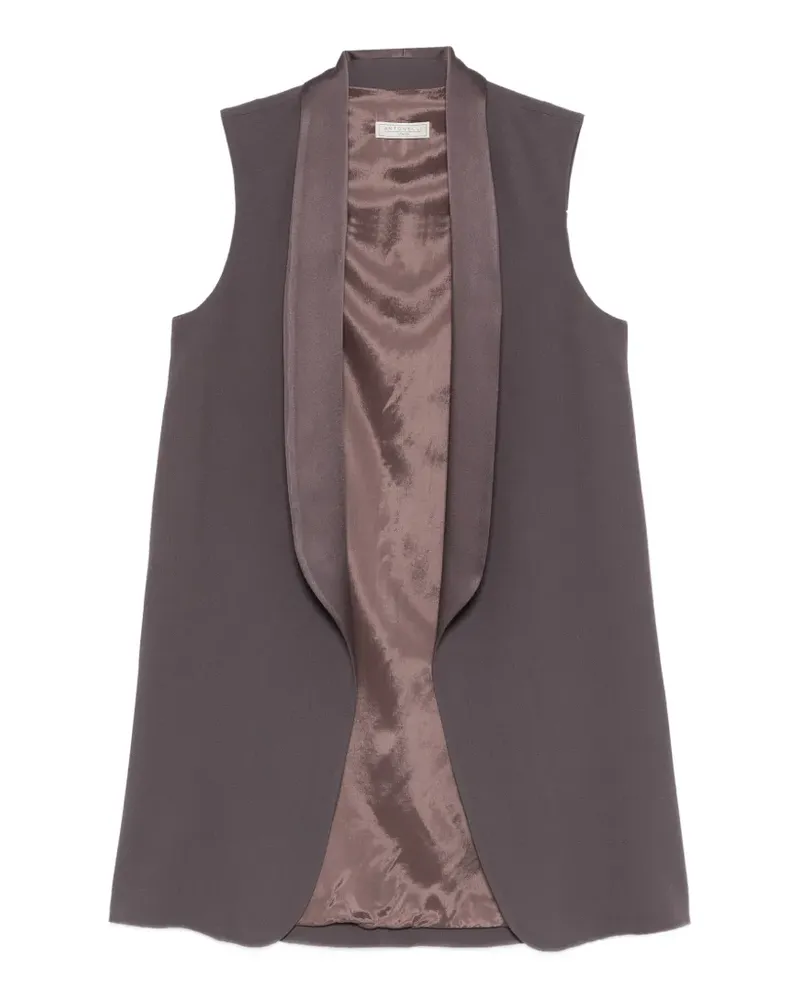 Antonelli Firenze shawl-collar coat - Violett Violett