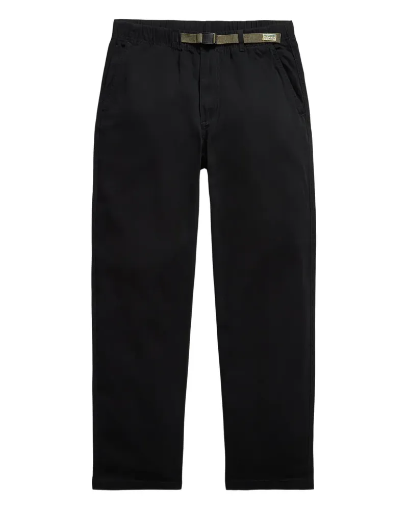 Ralph Lauren Trailster Hose mit flachem Bein - Schwarz Schwarz