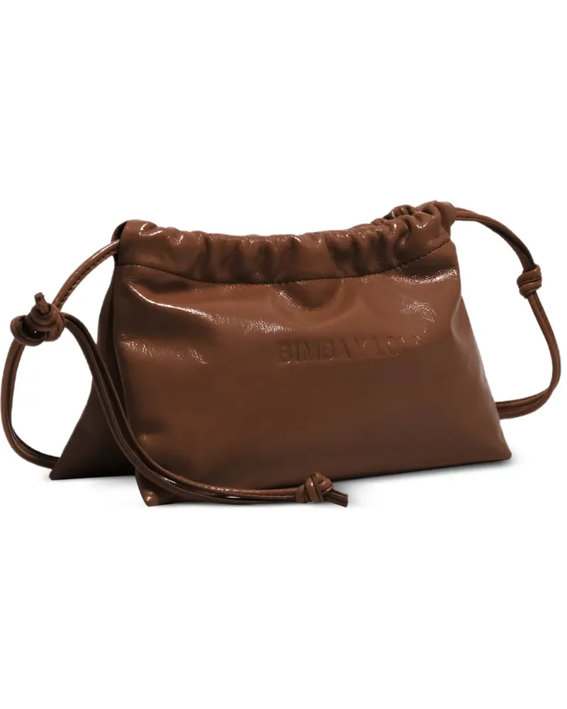 BIMBA Y LOLA Schultertasche mit Kordelzug - Braun Braun
