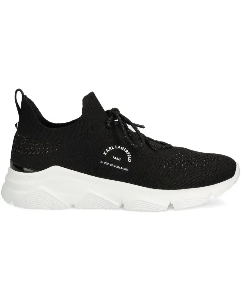 Karl Lagerfeld Verger Maison Sneakers - Schwarz Schwarz