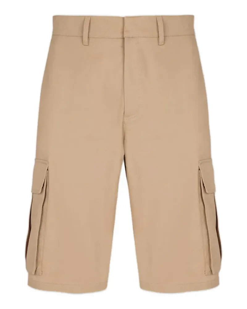Balmain cotton cargo shorts - Nude Nude