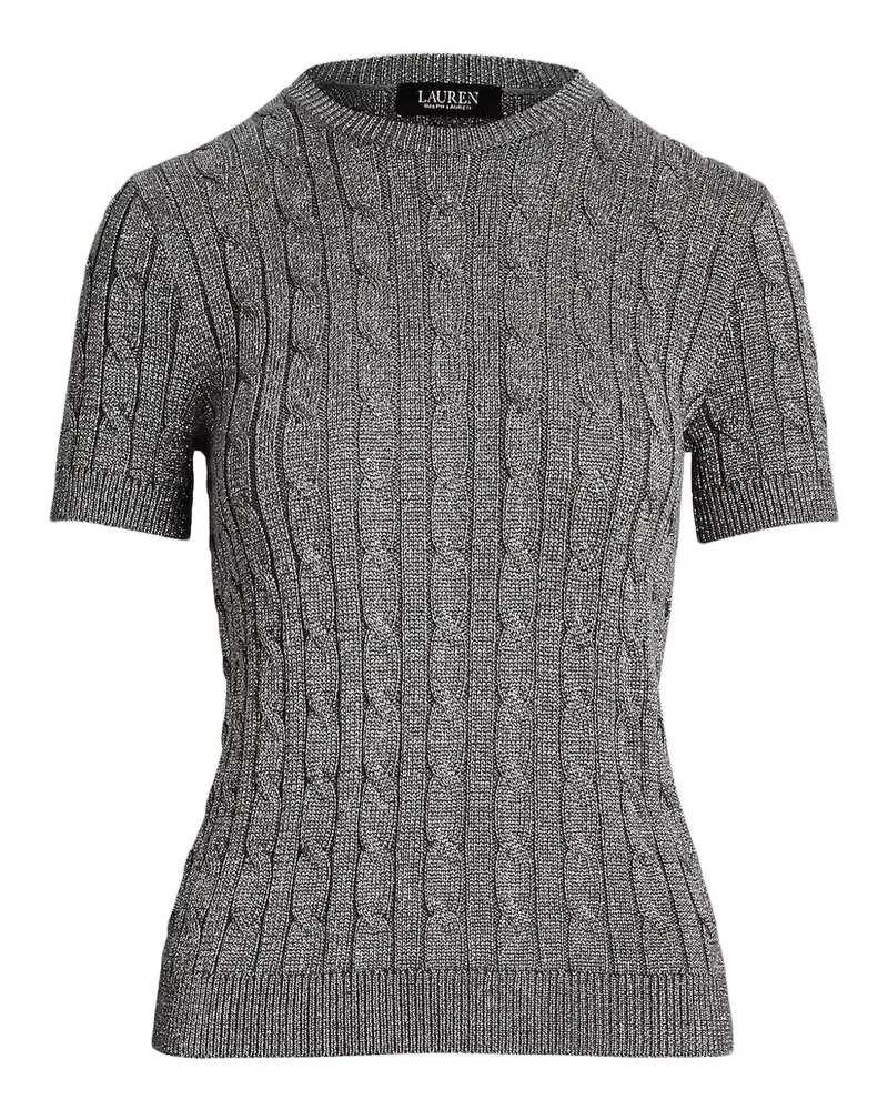 Ralph Lauren Pullover mit Zopfmuster - Grau Grau