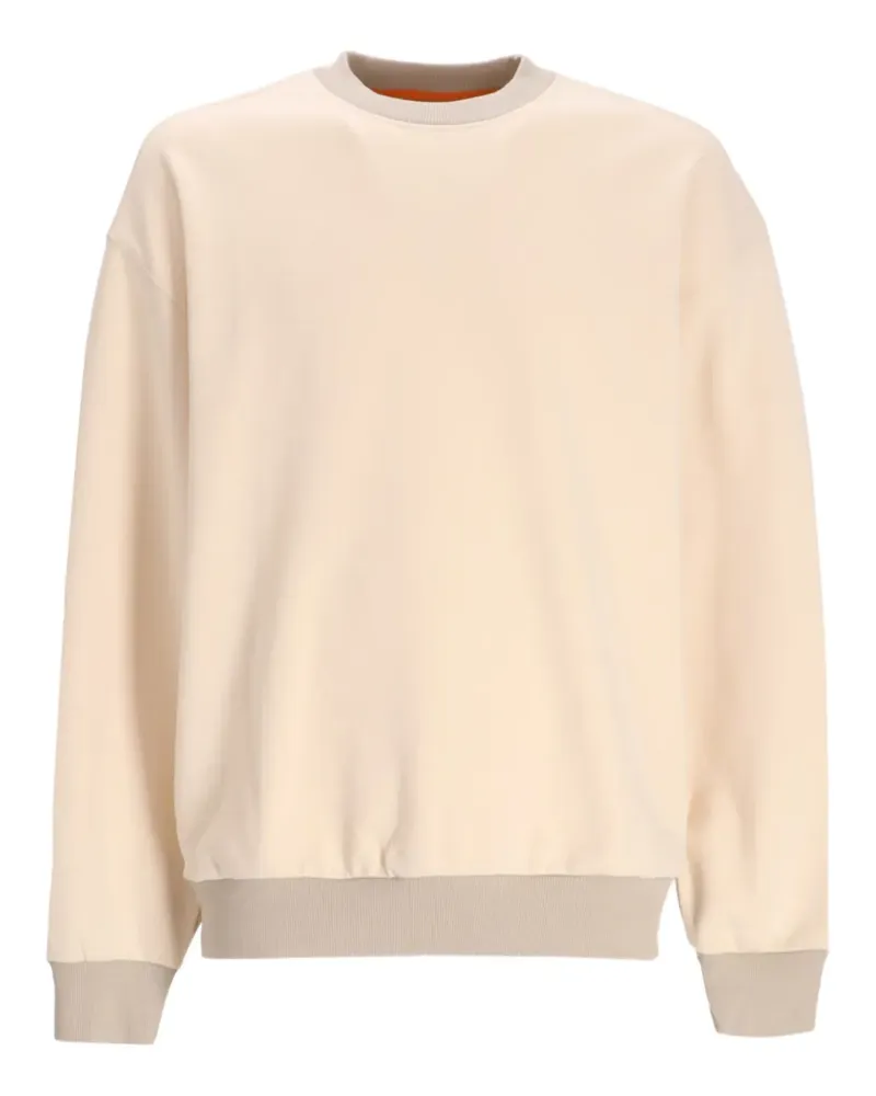 HUGO BOSS Sweatshirt mit rundem Ausschnitt - Nude Nude