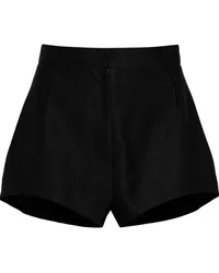 Ioana Ciolacu Klassische Angus Twill-Shorts Schwarz