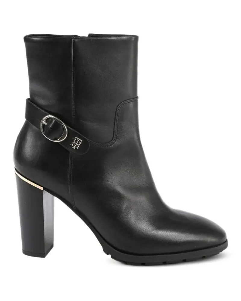Tommy Hilfiger Stiefeletten mit Schnallen - Schwarz Schwarz