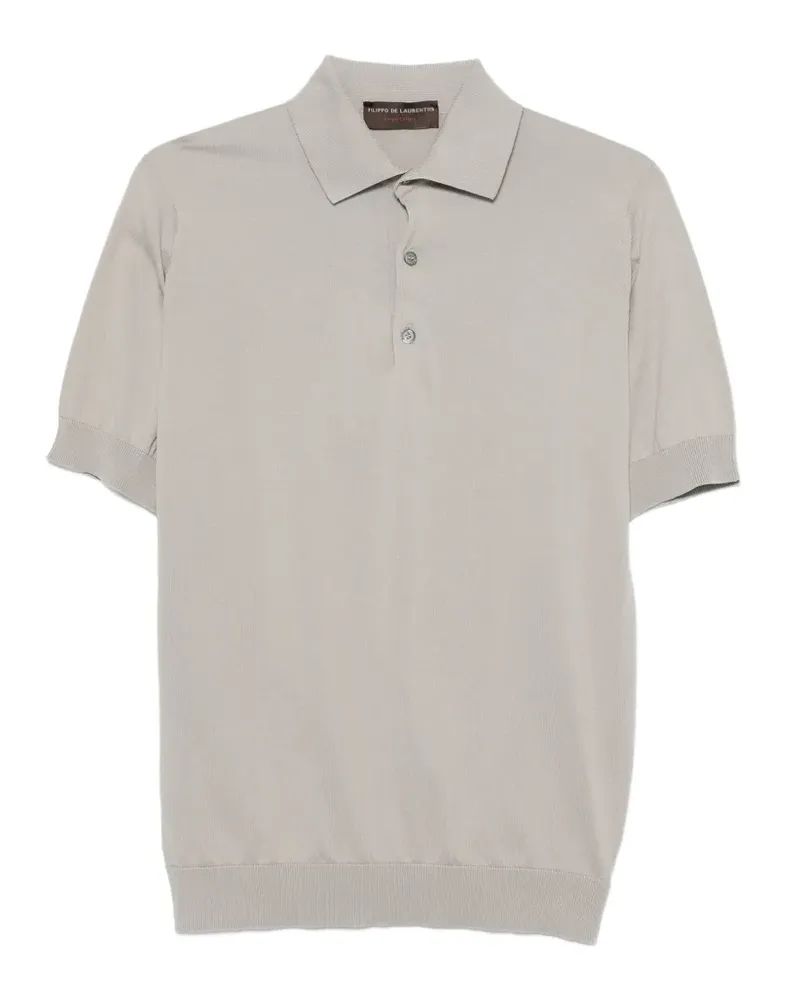 Filippo de Laurentiis short-sleeve polo shirt - Grau Grau