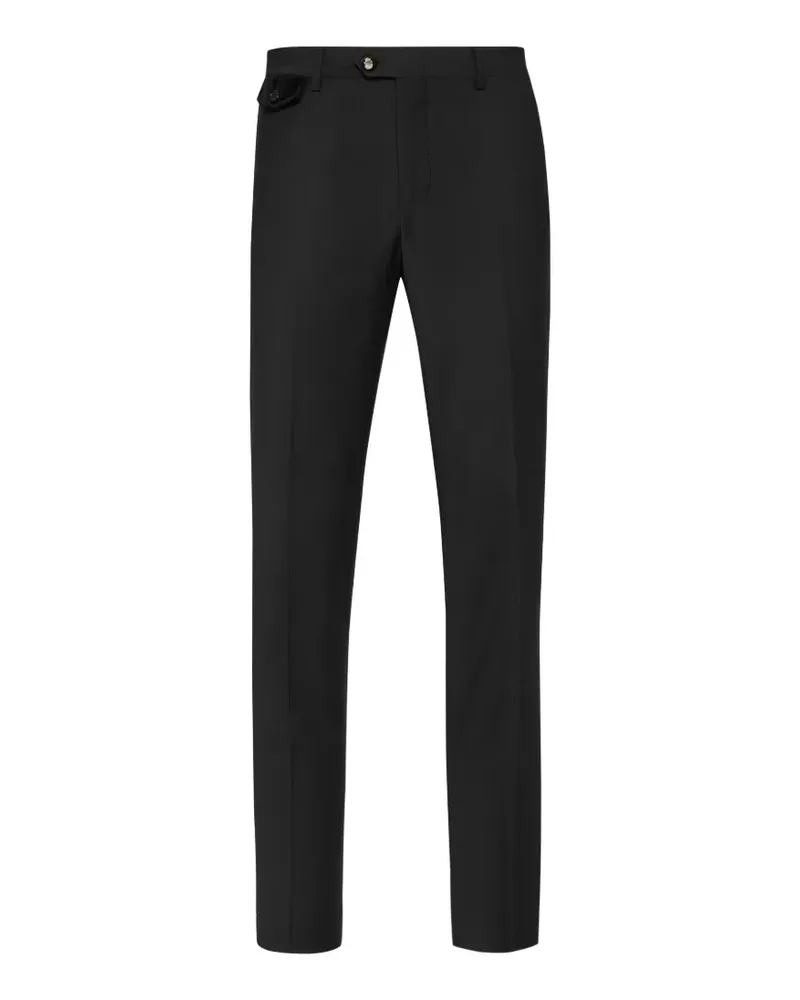 Billionaire Classic Gold Hose aus Samt - Schwarz Schwarz