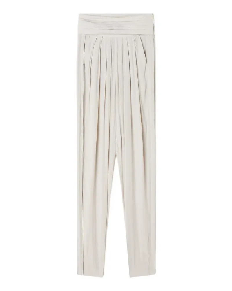 Lanvin Hose mit Bundfalten - Nude Nude