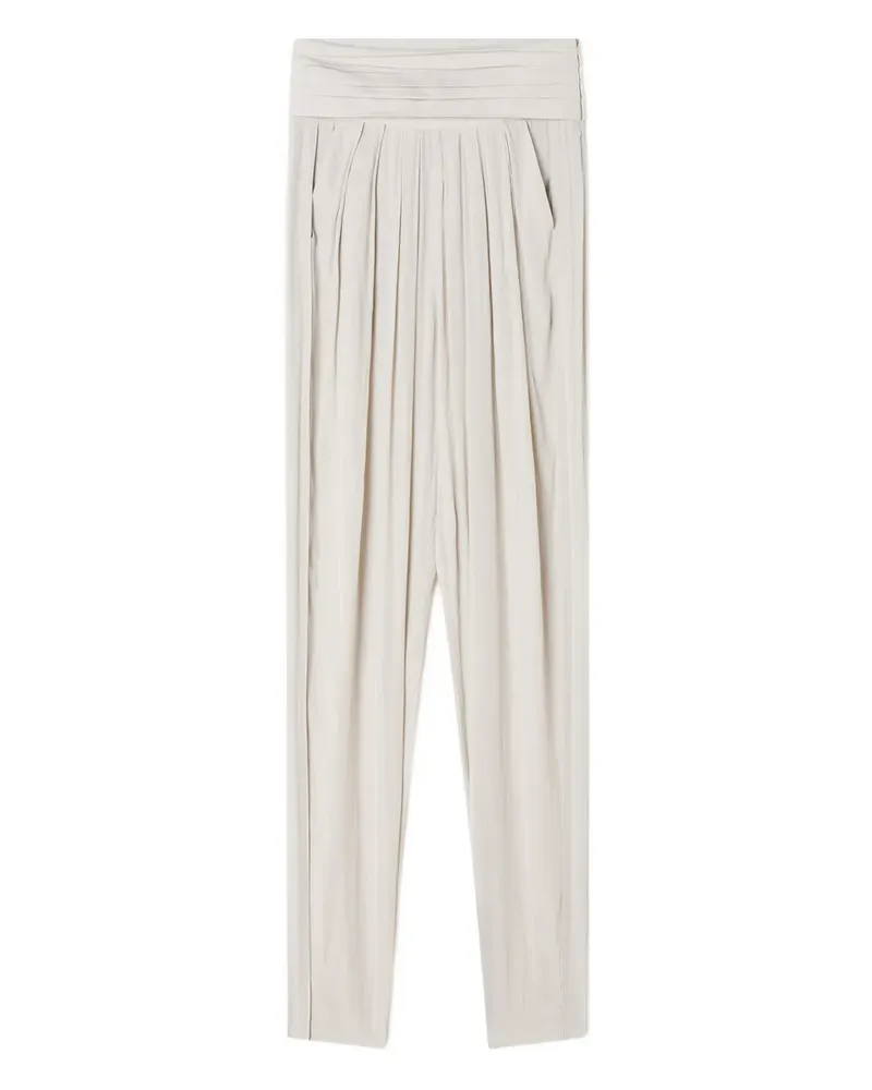 Lanvin Hose mit Bundfalten - Nude Nude