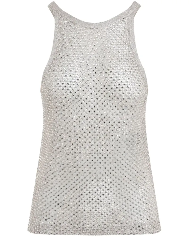 Tom Ford Racerback-Tanktop mit Kristallstickerei - Nude Nude
