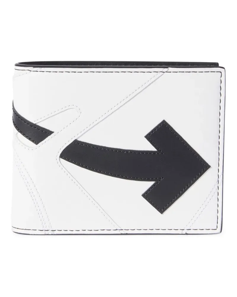 OFF-WHITE OOO Sneaker Portemonnaie - Weiß Weiß