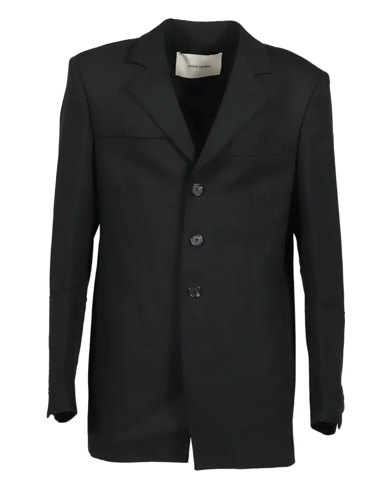Entire Studios Geknöpfte Jacke - Schwarz Schwarz