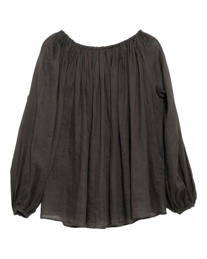 Bambah Petra Bluse - Grau Grau