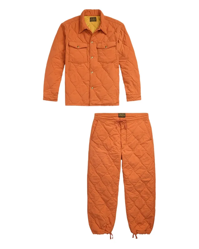 Ralph Lauren Set aus Hemdjacke und Hose - Orange Orange