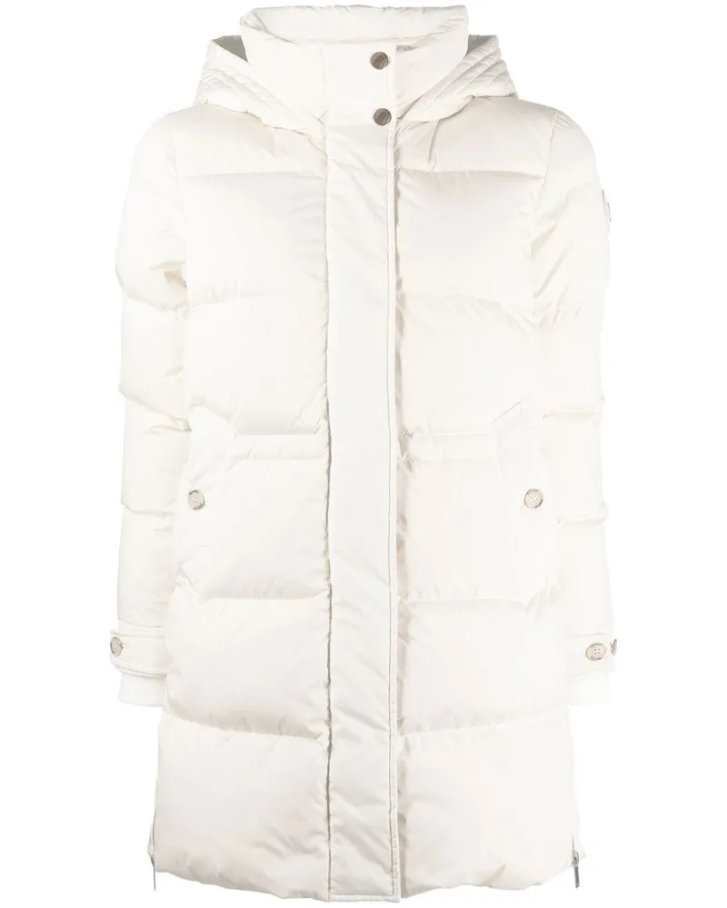 Woolrich Alsea Daunenparka mit Kapuze - Nude Nude