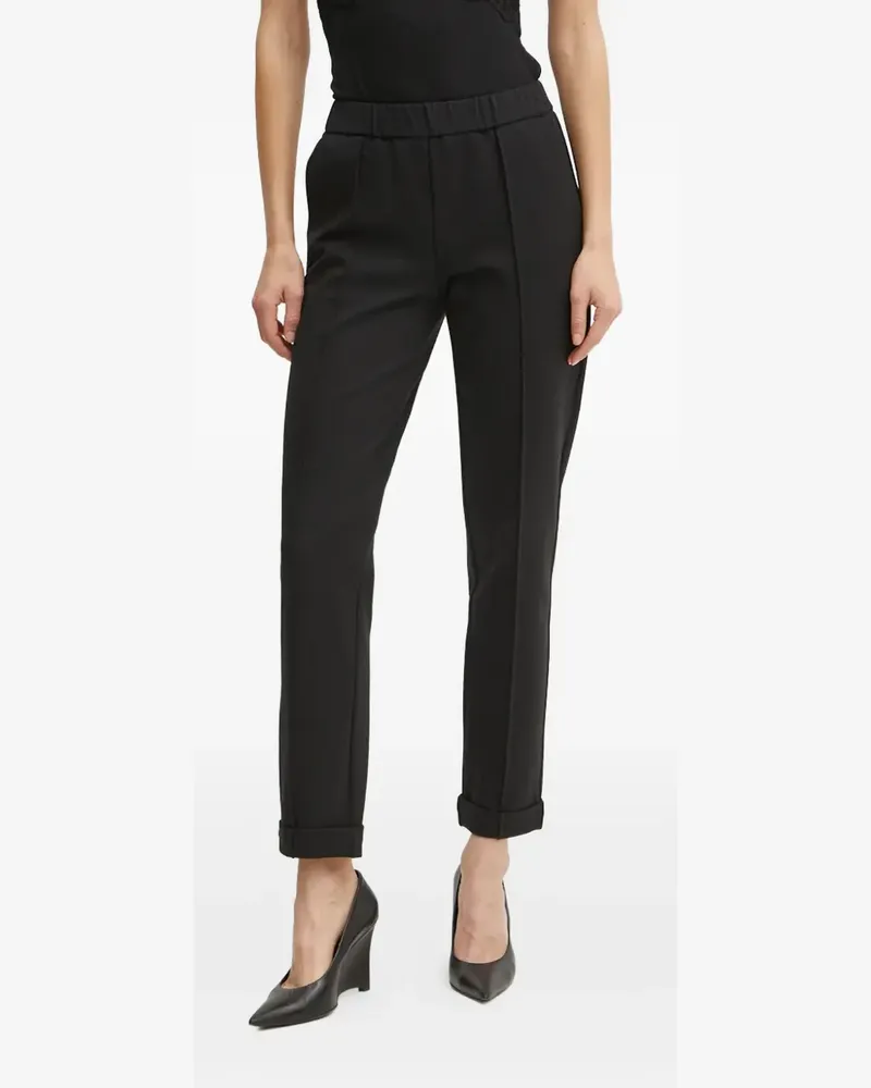 MARCIANO Los Angeles metal-logo trousers - Schwarz Schwarz