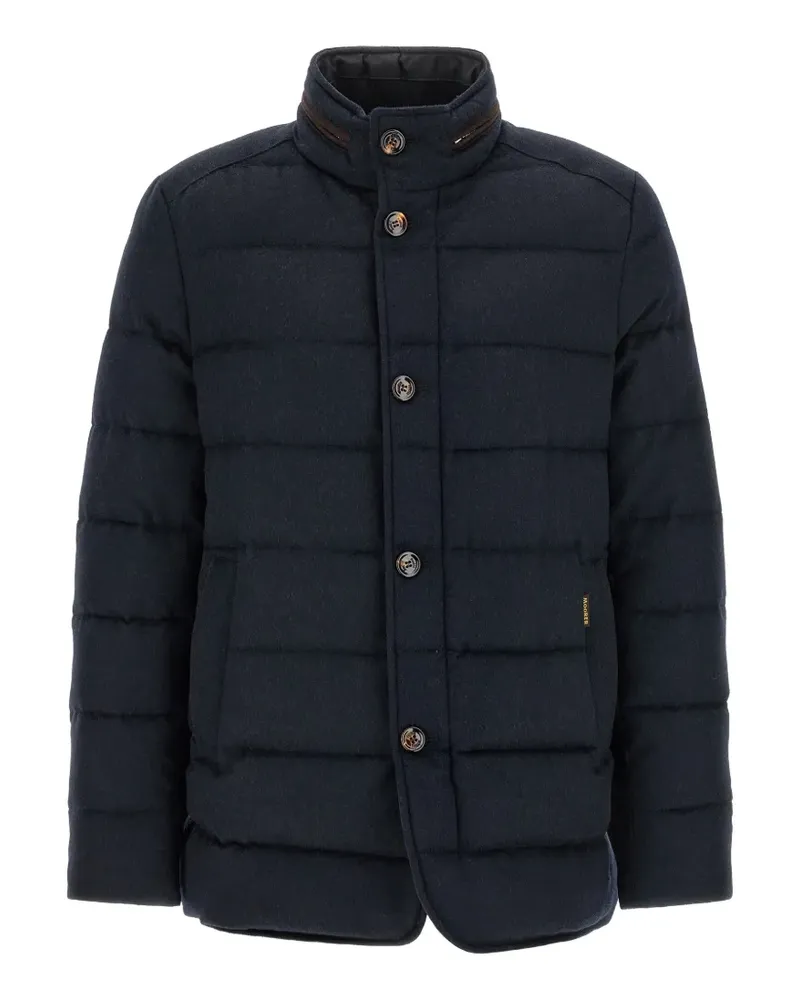 MOORER Nolde-Ls9 quilted jacket - Blau Blau