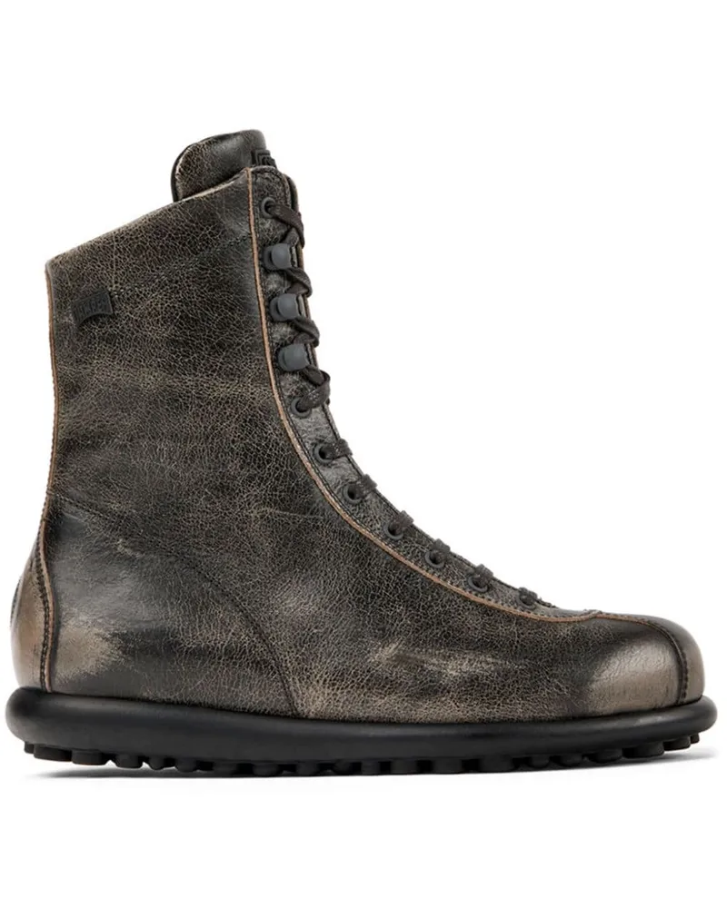 Camper Ariel Schnürstiefel - Grau Grau