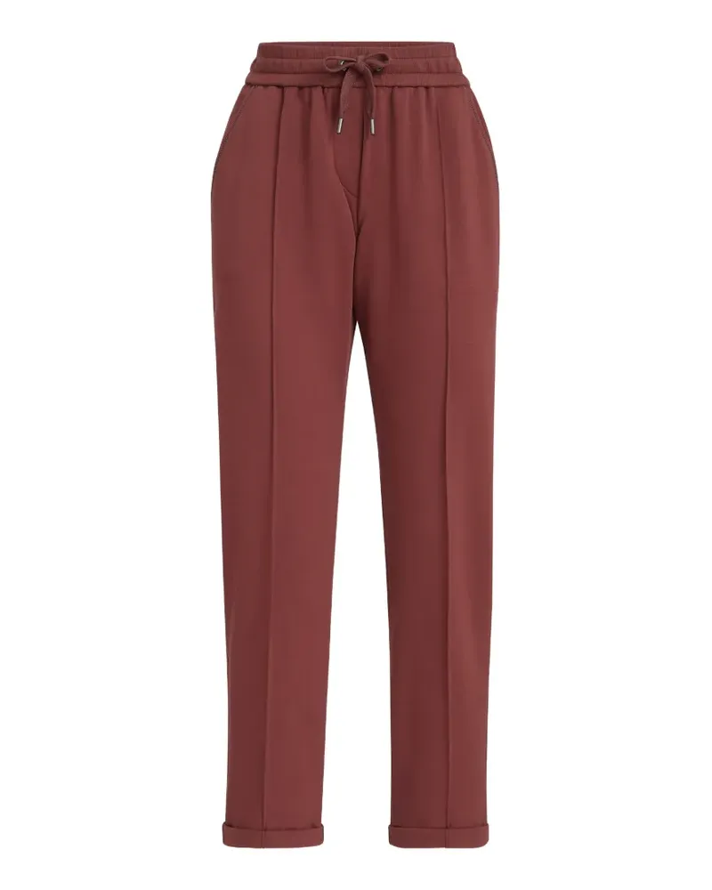 Brunello Cucinelli drawstring track pants - Rot Rot