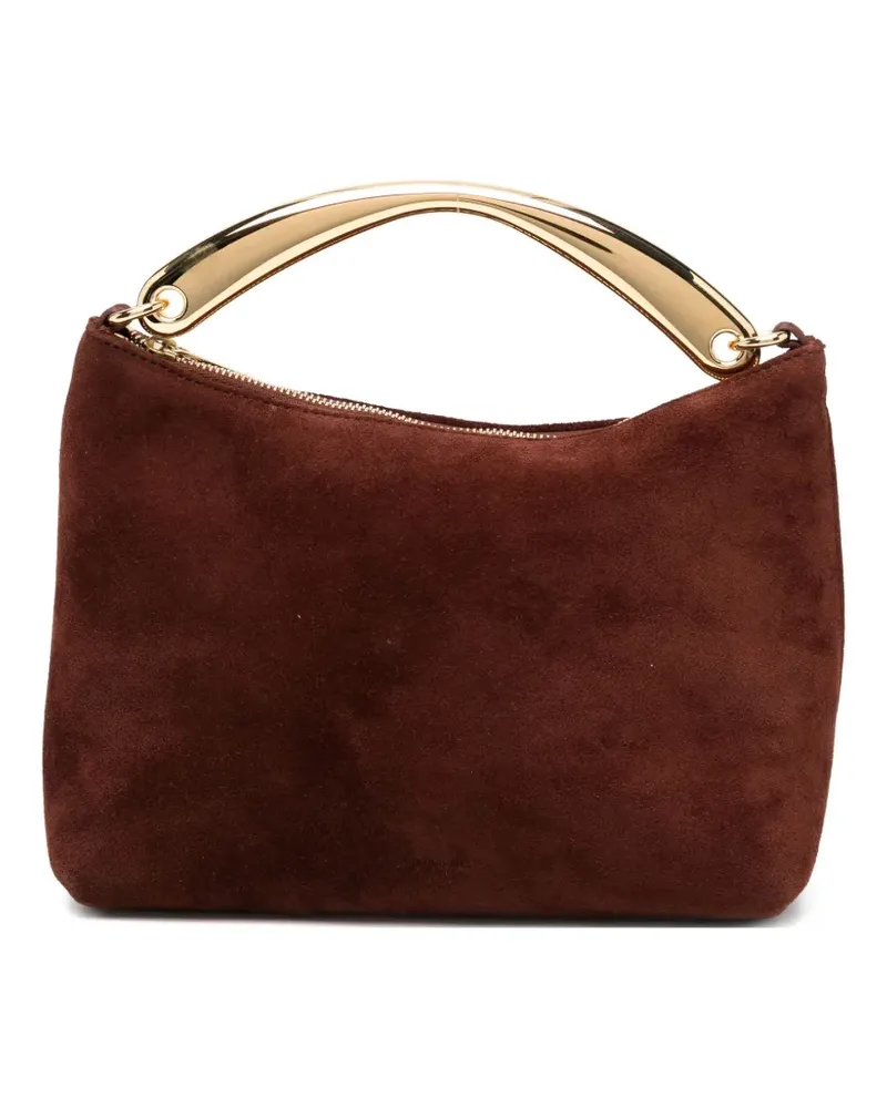 Mansur Gavriel Hera Tasche aus Wildleder - Braun Braun
