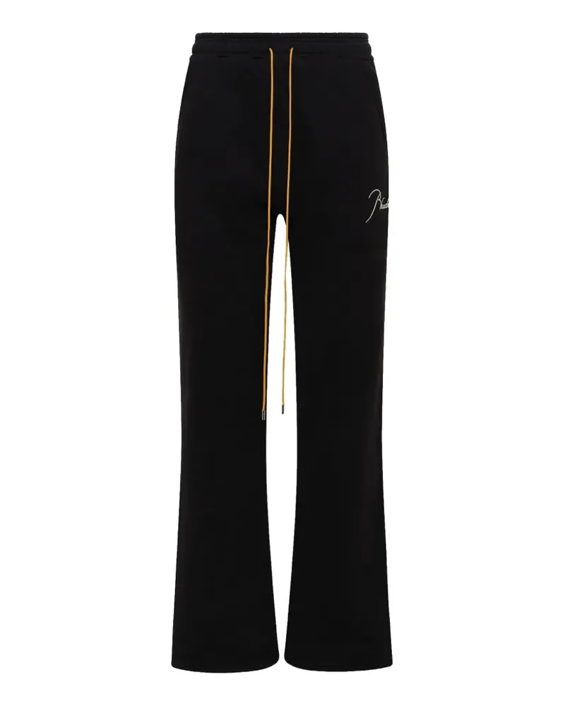 RHUDE Classique Jogginghose mit Kordelzug - Schwarz Schwarz