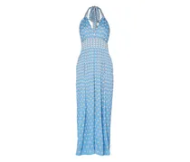 Jumpsuit mit Kauri-Print - Blau