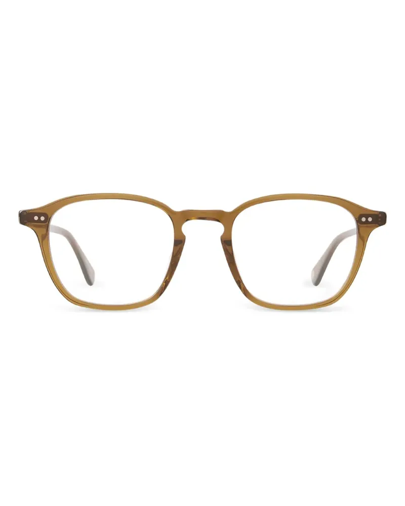 Garrett Leight Markus Brille mit eckigem Gestell - Braun Braun