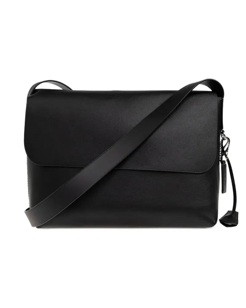 Coach Ludlow leather messenger bag - Schwarz Schwarz
