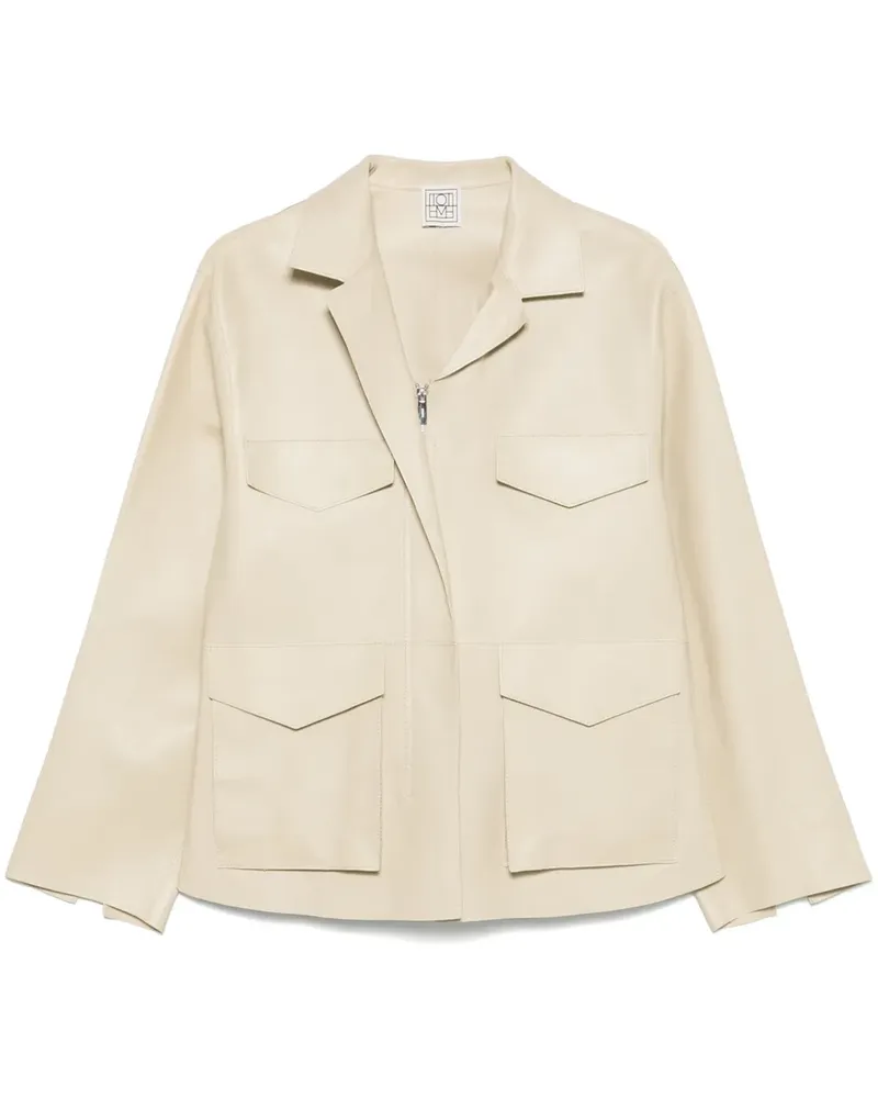 Totême Army Jacke - Nude Nude