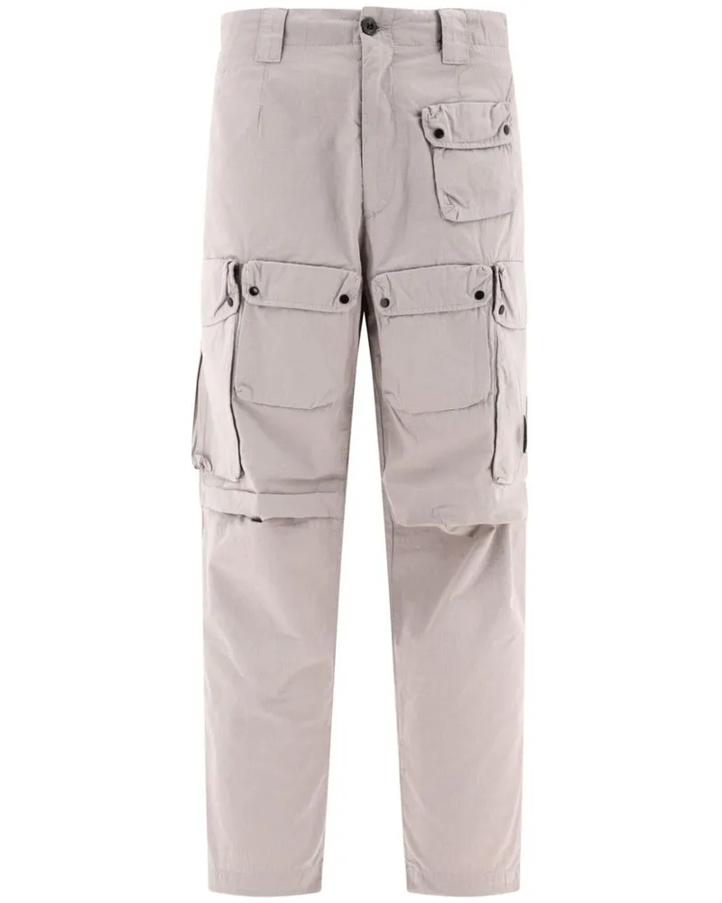 C.P. Company Cargohose aus Ripstop Grau